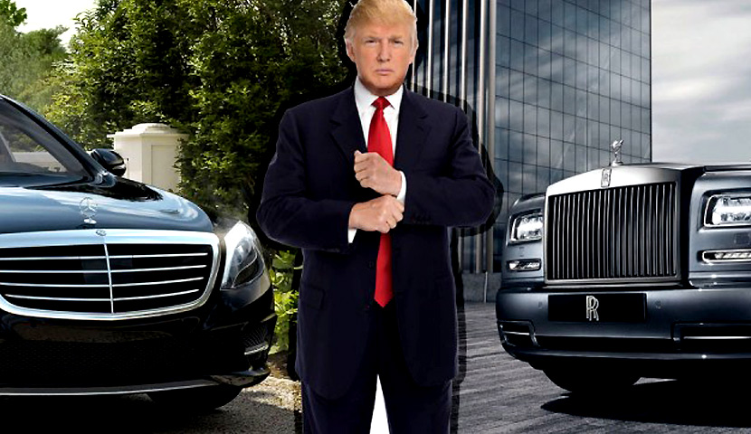 Donald Trump vehicle