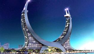 برج های زیبای کاتارا در قطر