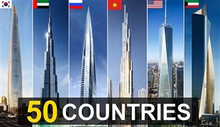 بلندترین ساختمان های جهان در سال 2018