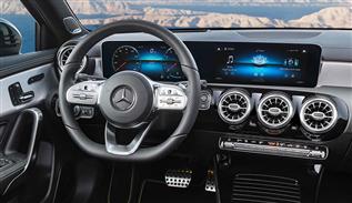 Mercedes Benz A class 2018 high-tech interior