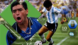Diego Maradona has over 50 amazing skills