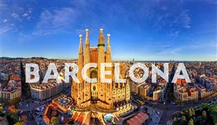 مدينة برشلونة الرائعة في اسبانيا