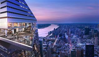 Hudson Yards Teasers terrace in New York
