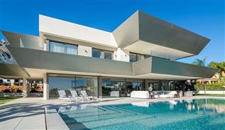 Luxe and modern house decoration in Marbella, Spain