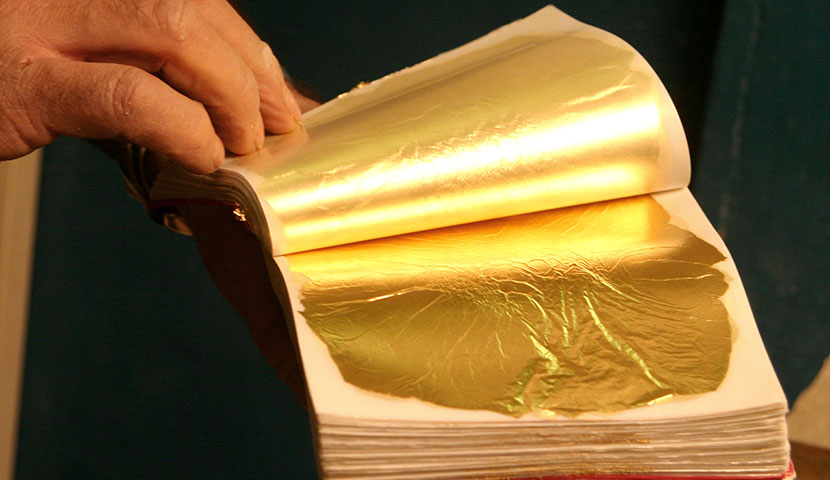 ورق طلا ایتالیایی