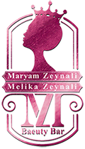 لوگوی سالن زیبایی مليکا و مریم زینلي