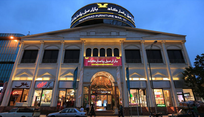 تصاویر بازار بزرگ مبل تهران