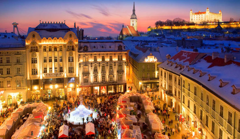 براتیسلاوا پایتخت اسلواکی با تصاویر با کیفیت و جذاب
