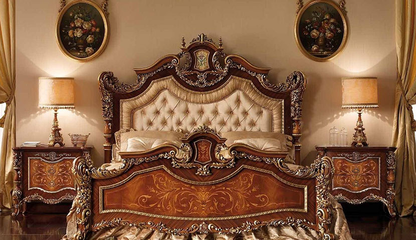Klasik İngiliz yatak odası takımı