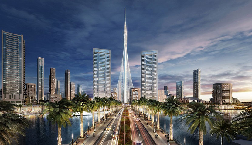 برج كريك دبي
