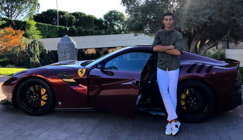 Cristiano Ronaldo arabalar
