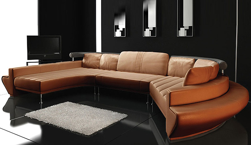 Modern and luxury sofa