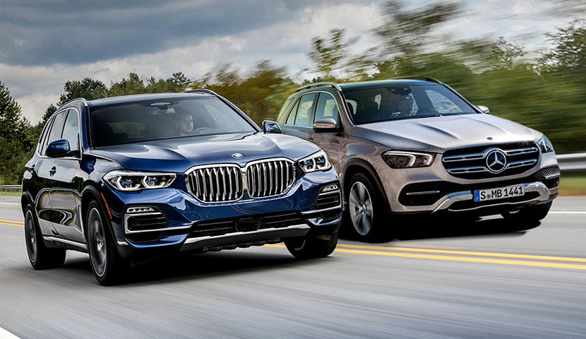 Mercedes Benz GLE vs BMW X5