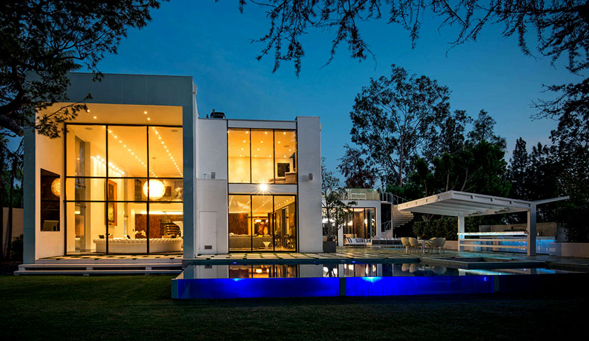 Modern house in Beverly Hills