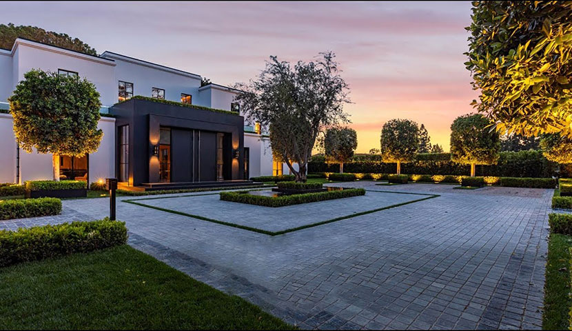 Beverly Hills'de modern villa