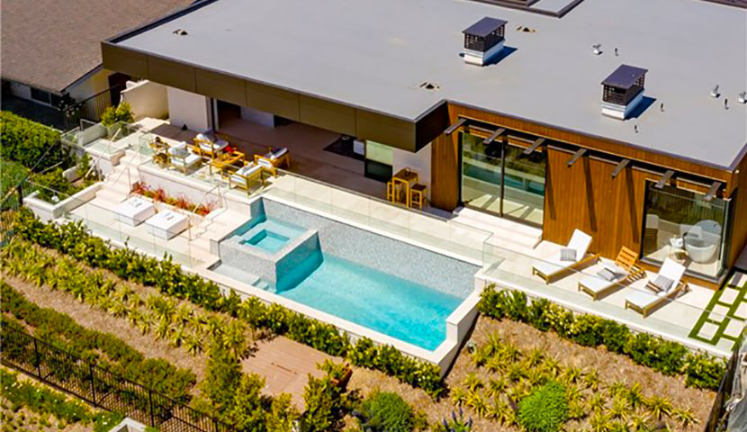 Modern villa in California