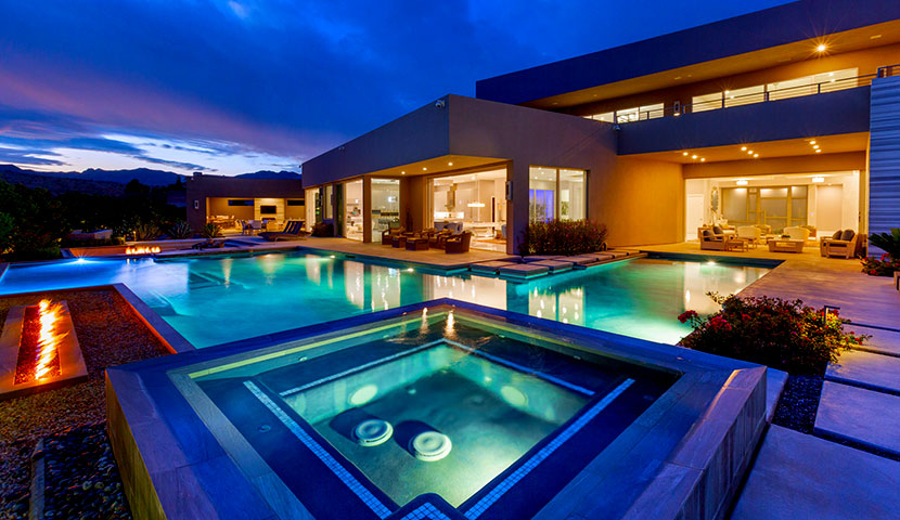 Modern house in Las Vegas