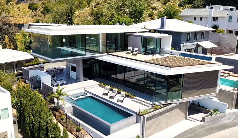 Modern house in Los Angeles