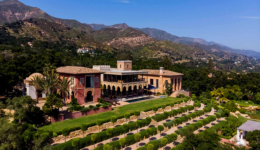 Luxe mansion in California