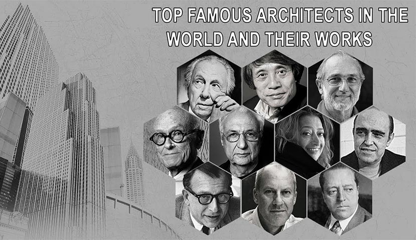 مشهورترین معماران