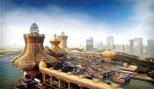 ساخت شهر علاالدین در دبی