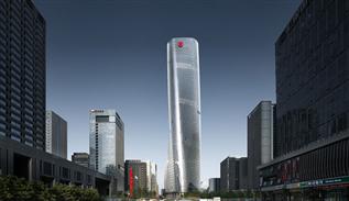 طراحی معماری بانک در نینگبو چین