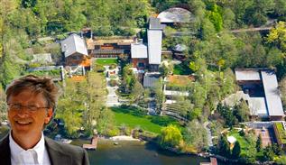 Bill Gates $124 million ultra modern mansion