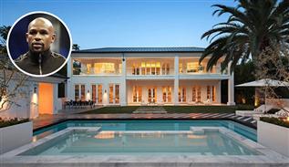 Los Angeles'taki Floyd Mayweather evi