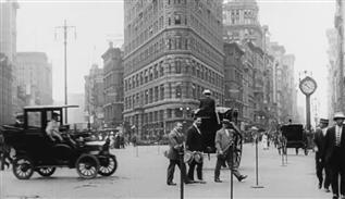 Travel through New York city 1911