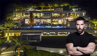 New home of Dan Bilzerian in Los Angeles