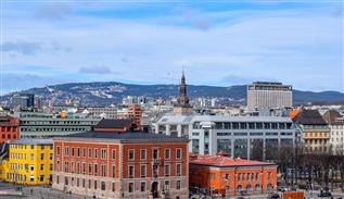 Norveç'te güzel Oslo city