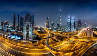 بزرگراه شیخ زاید در دبی