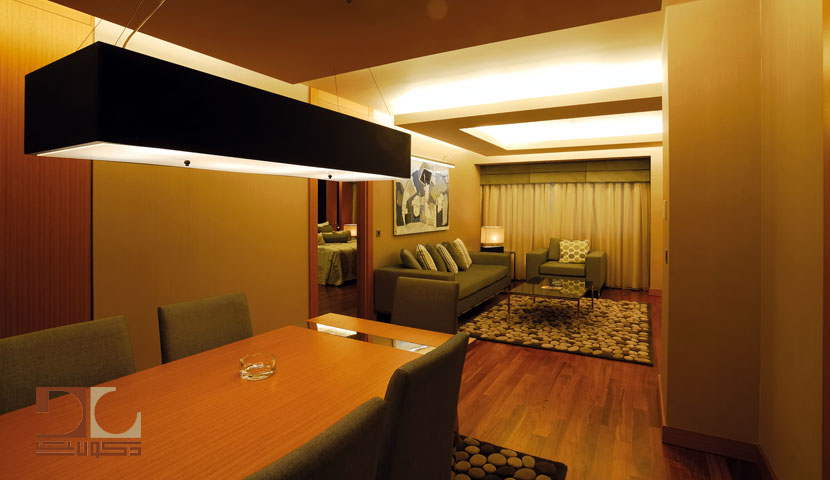 نورپردازی هتل Bahar