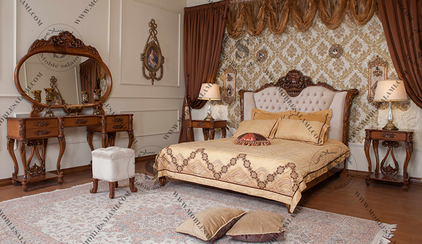 Emperiyal klasik yatak odası mobilya