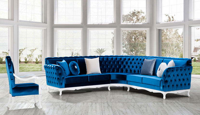 Diana Classic Corner Sofa Set