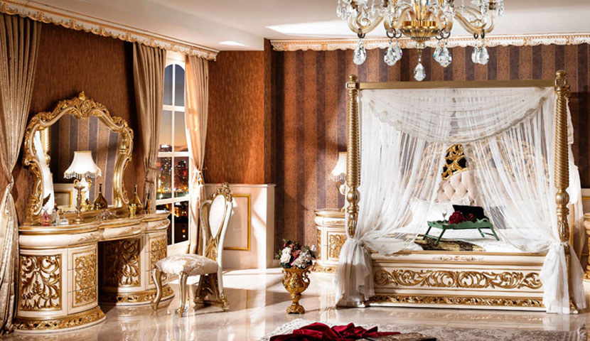 Sultani Klasik Yatak Odası Takımı