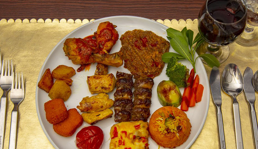 غذای ایرانی رستوران گردان برج میلاد