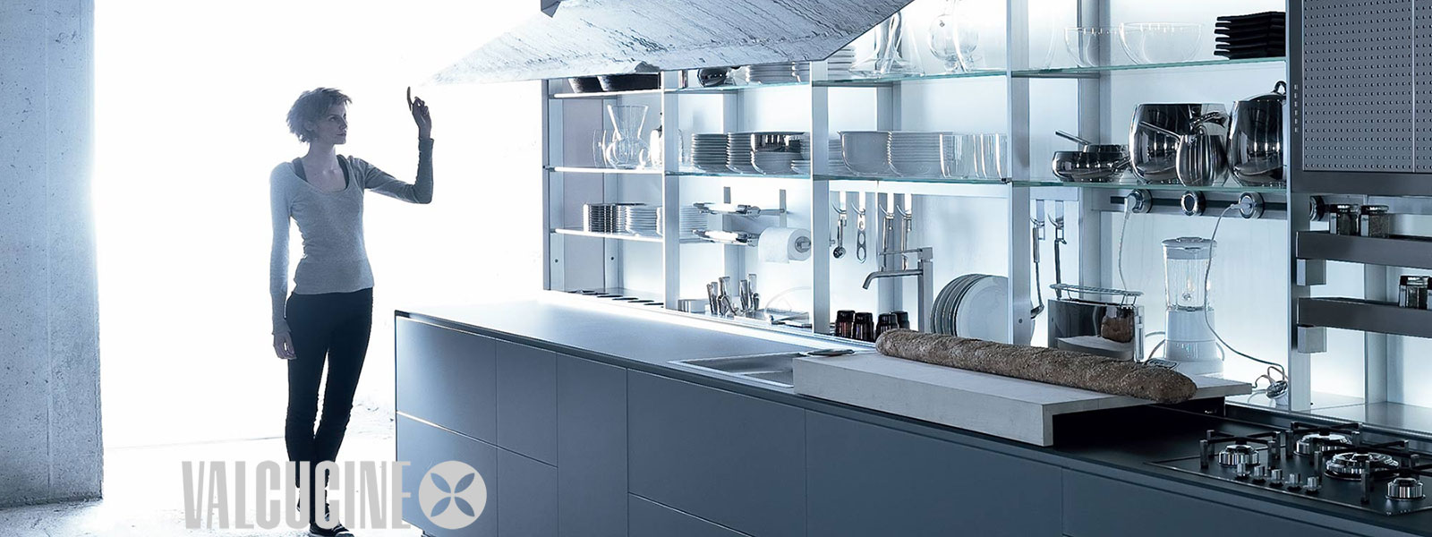 Valcucine Italian luxury modern kitchen cabinets