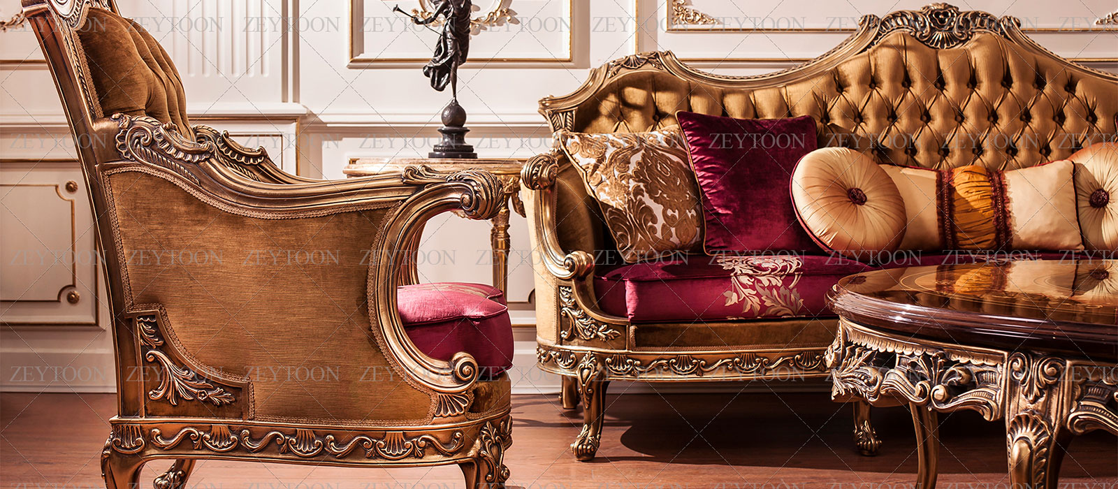 Luxe classic furniture